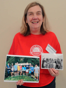 Elizabeth Neville at the Milton Mass. Memories Road Show