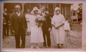 Mom and Dad's wedding
