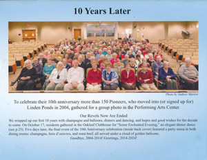 Linden Ponds--10 years later