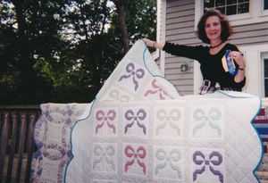 A blue ribbon at the fair