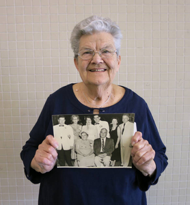 Elizabeth Dion at the Amesbury Mass. Memories Road Show