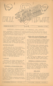 Eagle Forward (Vol. 2, No. 245), 1951 September 6