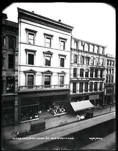 Buildings on east side of Washington Street, 398-406