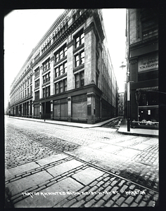 Part of R. H. White's building, east side of Washington Street