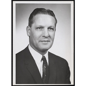 Portrait of William J. Lynch, Executive Director, 1961-1967