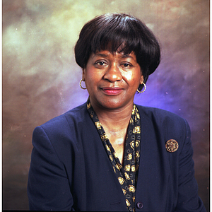 Color portrait of Ellen Jackson, Dean and Director of Affirmative Action