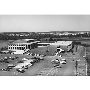 Aerial view of the Burlington Campus