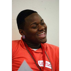 Torch Scholar Ulysses Ifill smiles