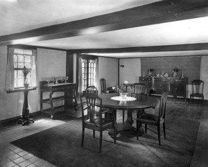 Burrage House, Beverly Farms, Mass., Dining Room..