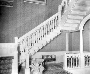 Oliver W. Peabody House, 25 Commonwealth Ave., Boston, Mass., Stairwell.