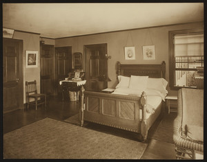 Wigglesworth House, 303 Adams Street, Milton, Mass., possibly master bedroom