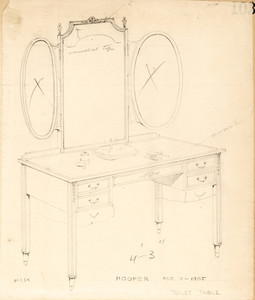 Toilet Table and Mirror