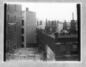 Looking east across roof of #800 Washington Street, Boston, Mass., April 1904