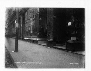 Sidewalk at 408-410 Washington St., east side, Boston, Mass., November 13, 1904
