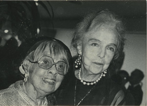 Lillian Gish and Anita Loos