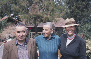 Barbara Halpern and the Stojanovićs