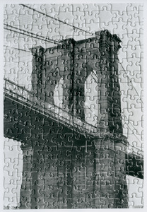 Bridge tower close-up
