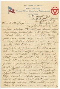 Letter from Herman B. Nash to George S. Nash
