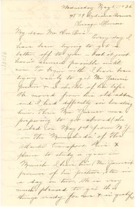 Letter from Mildred Bryant-Jones to W. E. B. Du Bois
