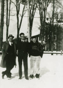 Charles E. Silvia and two others, 1930