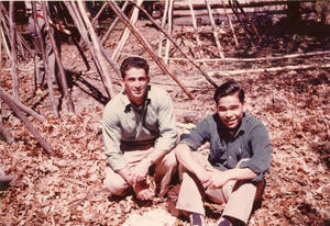 Masaharu Takakura and John Mistkawi, ca. 1954