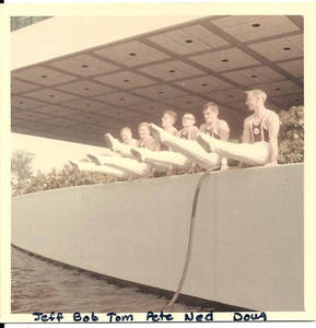 Springfield College gymnasts at World's Fair (July, 1965)