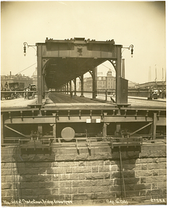 Northerly side of Charlestown Bridge drawspan