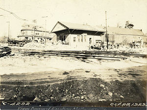 View toward existing Mattapan Station