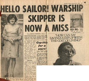 Hello Sailor, Warship Skipper is Now a Miss