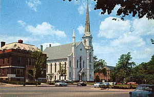 [YMCA First Baptist Church and Lafayette Building, Wakefield, Mass.