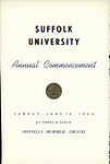 1964 Suffolk University commencement program (all schools)