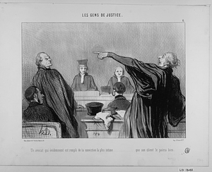 Un avocat qui évidemment est rempli de la conviction la plus intime.......... que son client le paiera bien.