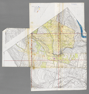 Eastern Hopkins Memorial Forest archeological field survey map