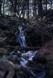 Jack Kruse '72 above Diana's Bath on South Branch Birch Brook.