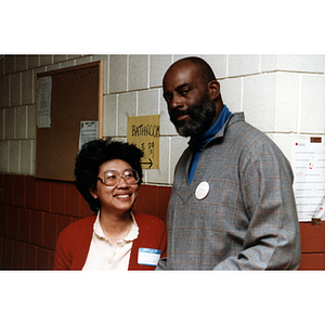 Suzanne Lee and Mel King