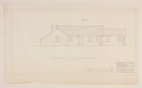 Fields Point Manufacturing Corp. (builder) house, Barnstable, Mass.