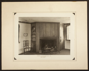 Fireplace in the Gilbert Stuart House