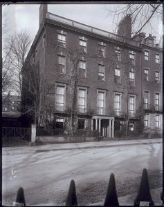 Exterior view of the third Harrison Gray Otis House, Boston, Mass., undated