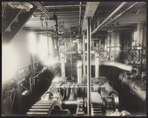 The engine room of the Governor Warfield