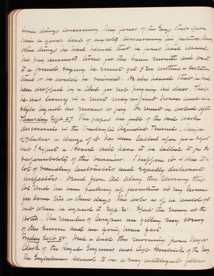 Thomas Lincoln Casey Diary, June-December 1888, 068, something concering Maj. Jones