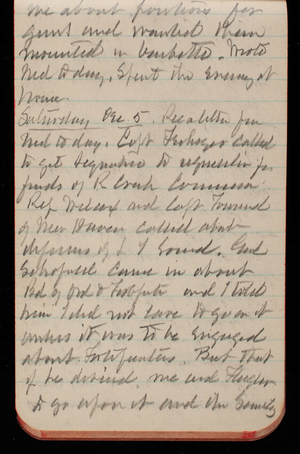 Thomas Lincoln Casey Notebook, October 1891-December 1891, 70, me about [illegible] for guns