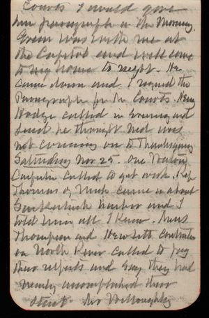 Thomas Lincoln Casey Notebook, November 1893-February 1894, 08, Courts I would give