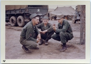 Sgt. William Wilson, Conrad D. Totman, and Lt. Vernon McFadden