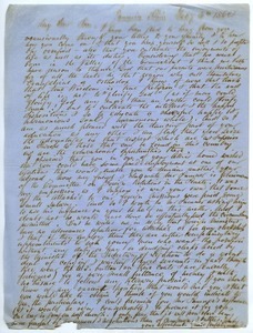 Letter from Joseph Lyman to Benjamin Smith Lyman