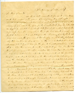 Letter from Charlotte Bailey Grout and Aldin Grout to James Bailey