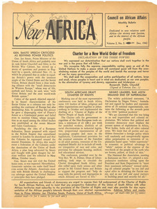 New Africa volume 2, number 5