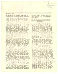 November 1942 newsletter