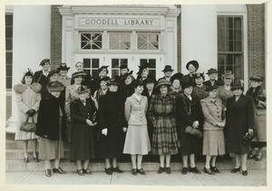 Advisory Council of Women standing outdoors.