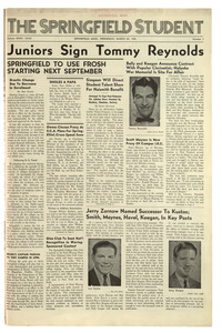 The Springfield Student (vol. 33, no. 01) March 25, 1942