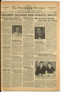 The Springfield Student (vol. 41, no. 19) April 23, 1954